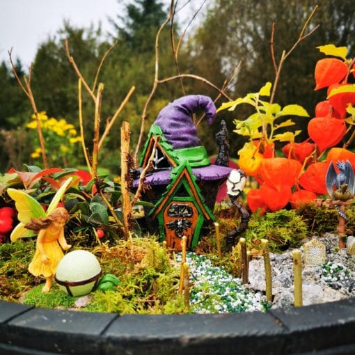 halloween fairy garden kit